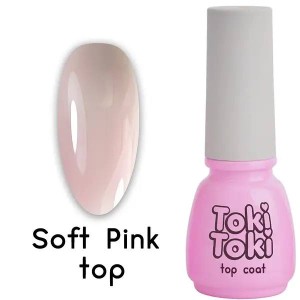Топ без липкого шару Toki Toki Soft Pink Top, 5мл